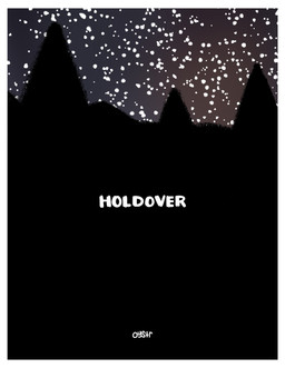 border forest night plant sky star starry_sky text tree white_border white_text zero_pictured oystr cover cover_art cover_page hi_res signature