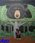 ambiguous_gender anthro clothing dirt feral footwear grass leaf male night oak_tree osage_regalia plant shield shoes shrub solo star tobacco_tie tree fuzzybaloo american_mythology indigenous_north_american_mythology mythology north_american_mythology avian bear bird black_bear corvid corvus_(genus) crow mammal oscine passerine ursine low_res