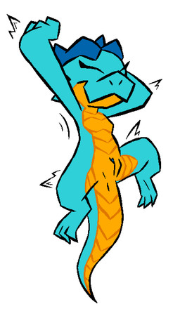 3_toes 4_fingers anthro anus black_sclera blue_horn breasts emanata eyes_closed featureless_breasts feet female fingers flat_chested genitals horn lying multicolored_body non-mammal_breasts on_back scales small_breasts solo stretching tail tail_anus tapering_tail teal_body teal_scales thick_thighs toes ventral_scales vulva wide_hips yellow_underbelly gravel_pit_(artist) pebble_(gravel_pit) kobold scalie hi_res