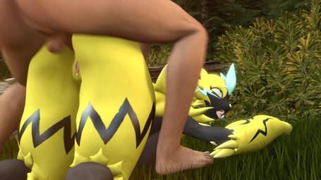 ahegao anal anal_penetration anthro anthro_penetrated anus ass_up ball_slap balls balls_deep blue_eyes bouncing_balls bouncing_butt breasts butt duo erection faceless_character faceless_human faceless_male female female_on_bottom female_on_human female_penetrated from_behind_position fucked_silly fur genitals human_on_anthro human_penetrating human_penetrating_anthro human_penetrating_female humanoid_genitalia humanoid_penis interspecies looking_pleasured male male/female male_on_anthro male_on_top male_penetrating male_penetrating_anthro male_penetrating_female moan nude on_bottom on_top outside outside_sex penetration penile penile_penetration penis penis_in_ass pokephilia sex slap sound_effects training vulva yellow_body yellow_fur radio4ctive warfaremachine_(modeler) nintendo pokemon warfare_zeraora felid generation_7_pokemon human legendary_pokemon mammal pokemon_(species) zeraora 16:9 2021 3d_(artwork) 3d_animation animated digital_media_(artwork) hi_res loop short_playtime sound source_filmmaker_(artwork) video widescreen