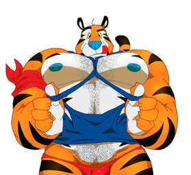 2014 anthro biceps blue_nose body_hair bulge chest_hair clothing feline hairy kellogg's looking_at_viewer male mammal muscles nipples pecs pubes solo speedo swimsuit taoren tiger tongue tony_the_tiger wrestling_singlet
Rating: Questionable
Score: 6
User: Hardstyle_Chris
Date: July 30, 2014 2014 anthro biceps blue_nose body_hair bulge chest_hair clothing feline hairy kellogg's looking_at_viewer male mammal muscles nipples pecs pubes solo speedo swimsuit taoren tiger tongue tony_the_tiger wrestling_singlet
Rating: Questionable
Score: 6
User: Hardstyle_Chris
Date: July 30, 2014
