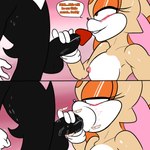 anthro big_breasts breasts duo fellatio female genitals male male/female ob oral penile penis red_penis sex soulyagami64 sega sonic_the_hedgehog_(series) cream_the_rabbit shadow_the_hedgehog eulipotyphlan hedgehog lagomorph leporid mammal rabbit 1:1 hi_res