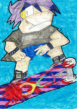 anthro autism skate skateboard skater vehicle gecko lizard reptile scalie absurd_res hi_res huge_filesize