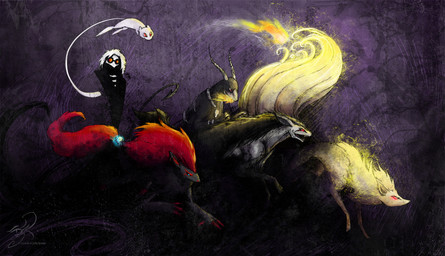 canine fire flying houndoom hyena kaizerin male mammal mew mightyena ninetales nintendo pokémon red_eyes running video_games zoroark
Rating: Safe
Score: 4
User: slyroon
Date: December 05, 2014 canine fire flying houndoom hyena kaizerin male mammal mew mightyena ninetales nintendo pokémon red_eyes running video_games zoroark
Rating: Safe
Score: 4
User: slyroon
Date: December 05, 2014