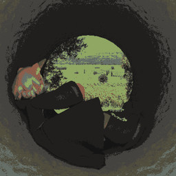 ambiguous_gender anthro aqueduct boots bottomwear clothing countryside farm female footwear hoodie laces leaf long_skirt looking_outside lying on_back pixelated plant relaxing shoes skirt solo topwear tree tunnel pictoexclamationmark haiti_(pictoexclamationmark) american_red_fox canid canine fox mammal 1:1 blender_(artwork) blender_cycles_(artwork) digital_media_(artwork) hi_res nonbinary_(lore)