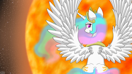 butt crown cutie_mark feathered_wings feathers female feral hair headgear horn long_hair looking_at_viewer looking_back multicolored_hair princess purple_eyes royalty solo star sun white_body white_feathers wings havikm66 friendship_is_magic hasbro my_little_pony mythology princess_celestia_(mlp) equid equine mammal mythological_creature mythological_equine winged_unicorn 16:9 2013 hi_res widescreen