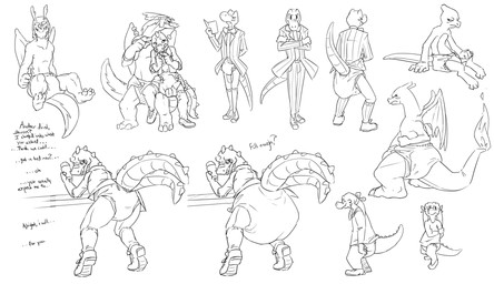 2_tails anthro big_diaper biped bow_tie clean_diaper cloth_diaper clothed clothes_pin clothing dialogue diaper diaper_only duo embarrassed feathered_wings feathers feces fire flaming_tail fur furgonomic_piercing furgonomics groping_diaper male multi_tail piercing rear_view simple_background soiled_diaper soiling solo spiked_tail spikes spikes_(anatomy) tail text topless unclean_diaper used_diaper wearing_diaper white_background wing_piercing wings crackajackin legendz mythology nintendo pokemon dandy_(legendz) shiron tuba_croc charizard charmeleon crocodile crocodilian dragon generation_1_pokemon mythological_creature mythological_scalie pokemon_(species) reptile scalie 2012 digital_media_(artwork) english_text hi_res monochrome multiple_images
