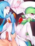 anal anal_penetration bisexual bisexual_sandwich blush bodily_fluids breasts butt cum cum_in_ass cum_in_pussy cum_inside cum_on_back cum_on_breasts cum_while_penetrated cumshot ejaculation erection faceless_character faceless_male female foreskin gardevoir generation_3_pokemon genital_fluids genitals glans group group_sex gynomorph gynomorph/female gynomorph/male hair hair_over_eye hands-free hi_res human human_on_humanoid humanoid humanoid_genitalia humanoid_penis intersex intersex/female intersex/male interspecies male mammal nintendo not_furry on_bottom on_top one_eye_obstructed orgasm penetration penis pokemon pokemon_(species) pokephilia pussy retracted_foreskin reverse_cowgirl_position ricegnat sandwich_position sex vaginal vaginal_penetration white_body white_skin