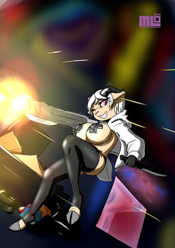 big_breasts bottomwear breasts clothing exercise female footwear hoodie pants socks solo topwear mi_lan bovid caprine goat mammal absurd_res hi_res