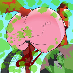 anthro big_butt butt clothing duo facesitting fart fart_cloud fart_fetish fart_sniffing farting_in_mouth farting_on_another farting_on_face female huge_butt hyper hyper_butt inside_clothing male male/female sitting sitting_on_another sniffing trapped_in_clothing weksoida asriren_(character) rachel_(weksoida) canid canine fox mammal 1:1 2d_animation animated hi_res short_playtime sound video