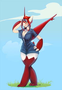 anthro blush breasts cleavage clothed clothing cloud dragon eyelashes eyewear female goggles grass hair latias legendary_pokémon lewdtias lochamotion_(artist) looking_at_viewer nintendo open_mouth outside pokémon red_hair short_hair sky solo video_games yellow_eyes
Rating: Questionable
Score: 3
User: DeltaFlame
Date: March 01, 2015 anthro blush breasts cleavage clothed clothing cloud dragon eyelashes eyewear female goggles grass hair latias legendary_pokémon lewdtias lochamotion_(artist) looking_at_viewer nintendo open_mouth outside pokémon red_hair short_hair sky solo video_games yellow_eyes
Rating: Questionable
Score: 3
User: DeltaFlame
Date: March 01, 2015
