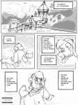 anthro bear comic digital_drawing_(artwork) digital_media_(artwork) disney english_text fbz female graphite_(artwork) greyscale hi_res kit_cloudkicker male mammal mixed_media monochrome pencil_(artwork) rebecca_cunningham solo talespin text traditional_media_(artwork) young