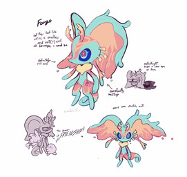 alternate_form ambiguous_gender annoyed anthro antlers big_ears big_wings biped blue_sclera bodily_fluids chest_tuft countershade_torso countershading curled_tail digitigrade dipstick_tail directional_arrow duo eyes_closed feral fluffy gloves_(marking) group head_wings horn hug hugging_another leg_markings looking_at_viewer markings mask melting mouthless multicolored_body multicolored_eyes narrowed_eyes neck_tuft nervous notched_ear orange_body pink_eyes pupils question_mark scared size_difference socks_(marking) solo solo_focus sparkles sweat sweatdrop tail tail_markings tan_body teal_body teal_eyes text trio tuft unusual_wing_placement wearing_mask white_pupils wings kamabokobun kirby_(series) kirby_and_the_forgotten_land nintendo elfilin fecto_elfilis fecto_forgo kirby meta_knight alien chinchilla chinchillid goo_creature mammal rodent starling_(kirby) waddling_head 2022 digital_drawing_(artwork) digital_media_(artwork) english_description english_text hi_res multiple_images signature male_(lore)