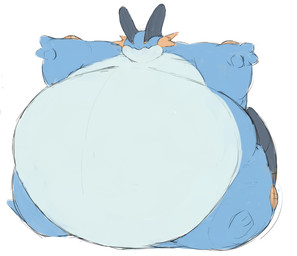 anthro belly blue_body bodily_fluids ejaculation feral hands-free lying male morbidly_obese morbidly_obese_feral morbidly_obese_male obese obese_feral obese_male overweight overweight_feral overweight_male simple_background sitting solo sweat weight_gain white_background white_belly white_body zephy_03 nintendo pokemon amphibian generation_3_pokemon pokemon_(species) swampert absurd_res hi_res
