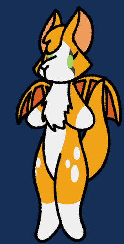 ambiguous_gender anthro bat_wings dancing dot_eyes membrane_(anatomy) membranous_wings semi-anthro simple_eyes solo wings stinkvali dust:_an_elysian_tail fidget_(elysian_tail) bat mammal nimbat animated