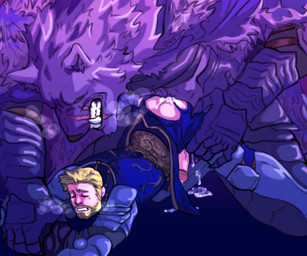anal anal_penetration anthro anthro_penetrating anthro_penetrating_human armor biped blonde_hair blush bodily_fluids breastplate clenched_teeth clothing cum cum_in_ass cum_inside duo erection eyes_closed facial_scar fangs forced from_behind_position gauntlets genital_fluids genitals gloves hair handwear human_on_anthro human_penetrated humanoid_genitalia humanoid_penis interspecies larger_anthro larger_male male male/male male_human/male_anthro male_penetrated male_penetrating male_penetrating_male pauldron penetration penile penile_penetration penis penis_in_ass rape scar sex size_difference smaller_human smaller_male teeth jenpie2 elden_ring fromsoftware blaidd_(elden_ring) gideon_(fimbulvetr) canid canine canis human mammal wolf 2022 6:5 absurd_res digital_media_(artwork) hi_res