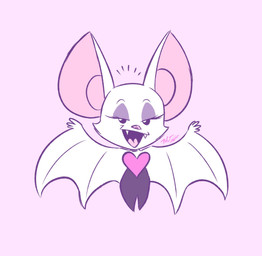 eyeshadow female feral looking_at_viewer makeup membrane_(anatomy) membranous_wings narrowed_eyes open_mouth open_smile simple_background smile solo white_body wings outcastcomix sega sonic_the_hedgehog_(series) rouge_the_bat bat honduran_white_bat leaf-nosed_bat mammal microbat yangochiropteran 2024 hi_res signature