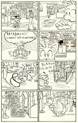 angry anthro dialogue female group inside male running speech_bubble text lecerf sega sonic_the_hedgehog_(comics) sonic_the_hedgehog_(series) miles_prower canid canine fox human mammal 2025 absurd_res comic english_text hi_res