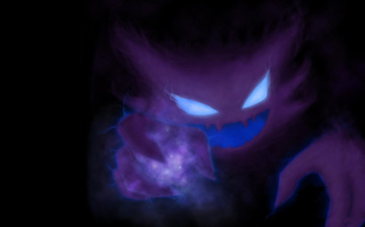 ambiguous_gender blue_eyes dark floating_hands not_furry nude solo unknown_artist nintendo pokemon generation_1_pokemon ghost haunter pokemon_(species) spirit undead 16:10 wallpaper widescreen