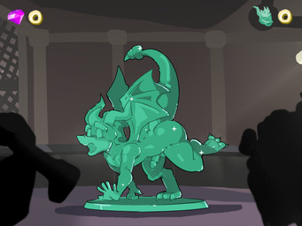 2_horns anthro fallen_hero feral gameplay_mechanics genitals horn humanoid_genitalia humanoid_genitalia_on_feral humanoid_penis humanoid_penis_on_feral inanimate_transformation life_(gaming) male membrane_(anatomy) membranous_wings nude_anthro nude_male open_mouth penis petrification raised_tail sculpture solo statue statue_transformation statuefication tail transformation wings zinnick activision european_mythology mythology spyro_the_dragon spyro dragon mythological_creature mythological_scalie scalie western_dragon 2025 hi_res