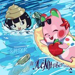 1:1 2020 animal_crossing anthro apple apple_(animal_crossing) artist_name asterozoan bass_(fish) black_eyes black_hair black_nose blue_clothing blue_shirt blue_topwear brown_clothing brown_hat brown_headwear buckteeth cheek_spots clothed clothing colored conch cricetid dated digital_drawing_(artwork) digital_media_(artwork) duo duokhay echinoderm eyewear eyewear_on_head female fin fish food fruit fur green_body green_inner_ear green_skin hair hamster happy hashtag hat headgear headwear holding_apple holding_food holding_fruit holding_object human leaf looking_at_another lying mammal marine multicolored_body multicolored_fur nintendo on_side open_mouth open_smile outside partially_clothed pattern_clothing pattern_shirt pattern_topwear pink_body pink_fur plant pool_float red_body red_mouth red_nose rodent sea shaded shirt smile splash spots spotted_clothing spotted_shirt spotted_topwear starfish sunglasses sunglasses_on_head swimming t-shirt tan_body tan_skin teeth thin_eyebrows topwear villager_(animal_crossing) water