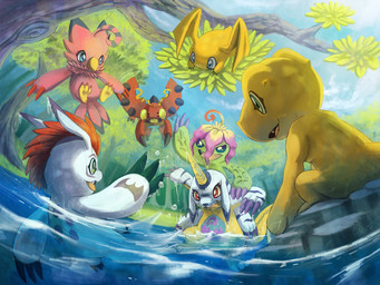 2012 agumon aonik bandai biyomon blue_eyes claws digimon female feral flora_fauna flying fur gabumon gomamon green_body green_eyes group horn male outside palmon partially_submerged patamon pink_feathers plant red_body red_eyes sky swimming tentomon tree water white_fur wings yellow_body
Rating: Safe
Score: 9
User: Granberia
Date: October 25, 2013 2012 agumon aonik bandai biyomon blue_eyes claws digimon female feral flora_fauna flying fur gabumon gomamon green_body green_eyes group horn male outside palmon partially_submerged patamon pink_feathers plant red_body red_eyes sky swimming tentomon tree water white_fur wings yellow_body
Rating: Safe
Score: 9
User: Granberia
Date: October 25, 2013