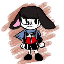 anthro backpack biped bottomwear clothed clothing eyewear footwear fur glasses hair jacket looking_at_viewer male scarf shoes short shorts simple_background solo topwear white_background white_body white_fur megafluffydrawings frankie_payge lagomorph leporid mammal rabbit 1:1 2019 digital_media_(artwork)