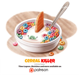 ambiguous_gender anthro black_eyes bowl cereal container cutlery feral food group humor kitchen_utensils milk patreon_logo pun scared spoon swimming text tools visual_pun waffle piper_thibodeau patreon aquatic fish food_creature shark 2016 digital_media_(artwork) digital_painting_(artwork) english_text painting_(artwork) url