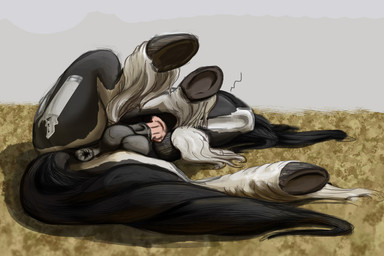 animal_genitalia animal_penis anus backsack balls butt cutie_mark equine_genitalia equine_penis erection feral genitals hair hooves lying male nude penis presenting quadruped rolling solo tail lostdragon01 hasbro my_little_pony ld equid equine gypsy_vanner horse mammal pony 2013