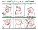 anthro blush chart clothed clothing dialogue disembodied_hand duo eyes_closed fur hair happy heart_symbol hug i_love_you looking_at_viewer looking_back love male open_mouth pawpads petting shirt simple_background smile solo teeth text topwear white_background yelling gerardson disney waifu_chart zootopia gideon_grey canid canine fox mammal red_fox true_fox absurd_res digital_drawing_(artwork) digital_media_(artwork) english_text hi_res meme multiple_images sketch