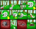 affection avian beak blue_eyes blush comic embarrassed female feral gryphon hug licking livinlovindude love macro micro nintendo oral_vore outside pokémon red_eyes reptile scalie serperior snake squeezing tongue video_games vorarephilia vore wings
Rating: Safe
Score: 1
User: jesualdo
Date: July 04, 2013