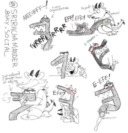 anal anal_fingering anthro bite blush blush_lines bodily_fluids dildo duo feral fingering g-spot internal male male/male null rubbing sex_toy sharp_teeth sweat sweatdrop teeth vibrator wand_vibrator srirachamander alphabet_(mike_salcedo) f_(mike_salcedo) monty_(srirachamander) squelch hybrid hi_res