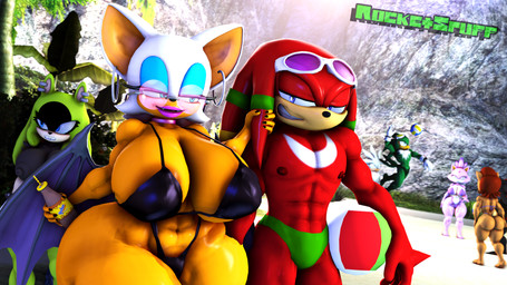 anthro areola areola_slip ball beach beach_ball bedroom_eyes big_breasts big_butt bikini breasts butt choker claws clothing ear_piercing ear_ring eye_contact eyewear eyewear_on_head fangs female group hoop_ear_ring huge_breasts huge_butt inflatable jewelry lips looking_at_another male muscular muscular_male narrowed_eyes necklace piercing ring_piercing seductive sharp_teeth smug_grin speedo sport sunglasses sunglasses_on_head swimwear teeth thick_lips thick_thighs two-piece_swimsuit volleyball volleyball_(ball) rocketspuff kabalmystic_(modeler) idw_publishing sega sonic_riders sonic_the_hedgehog_(comics) sonic_the_hedgehog_(idw) sonic_the_hedgehog_(series) blaze_the_cat jet_the_hawk knuckles_the_echidna rouge_the_bat sally_acorn shadow_the_hedgehog silver_the_hedgehog surge_the_tenrec accipitrid accipitriform afrosoricid avian bat bird chipmunk domestic_cat echidna eulipotyphlan felid feline felis ground_squirrel hedgehog hybrid mammal monotreme rodent sciurid tenrec tree_squirrel 16:9 3d_(artwork) 4k absurd_res digital_media_(artwork) hi_res widescreen