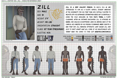 anthro bottomwear clothed clothing denim denim_bottomwear denim_clothing jeans male muscular muscular_male pants partially_clothed solo sweatshirt text underwear kersync godzilla_(series) toho zill_(kersync) zilla kaiju scalie 2026 absurd_res english_text hi_res model_sheet url
