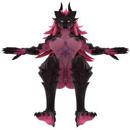 anthro breasts chest_tattoo claws feet female genitals hair horn looking_at_viewer lying on_back pink_body scales simple_background solo tattoo vulva white_background brand175 petruz_(modeler) mythology agape_(petruz) dragon mythological_creature mythological_scalie scalie 1:1 3d_(artwork) absurd_res blender_(artwork) blender_eevee_(artwork) digital_media_(artwork) hi_res