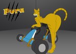 bent_over crash femboy kart looking_at_viewer presenting racing raised_tail tail vehicle aerotransor crash_team_racing_(series) pura felid feline mammal pantherine tiger team_(disambiguation) absurd_res hi_res