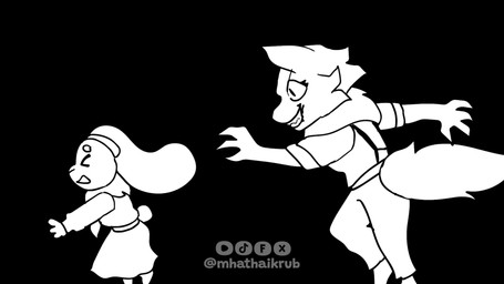 3_toes 4_fingers 5_fingers alternate_universe alternative_fashion anthro background_text barefoot black_blood blood blood_in_mouth blood_on_face blush bodily_fluids bottomwear brown_body brown_eyes brown_fur chasing cheek_tuft claws clothing cloud colored_blood covering covering_face crying dancing day duo ears_down ears_up eyelashes eyes_closed facial_tuft feet female female/female fence fingers floppy_ears flower fluffy fluffy_tail fur fuzzy glowing glowing_eyes grass grey_body grey_fur half-closed_eyes hand_holding hand_on_hip happy kissing kneeling long_ears looking_at_another markings moon moon_(marking) music narrowed_eyes neck_tuft night nose_kiss on_ground open_mouth outside pants pivoted_ears plant pointy_ears pose predator/prey prick_ears red_eyes running sad shaking_head shirt shocked short_tail size_difference sky smile spinning spotlight tail tears teeth text title title_drop toes topwear tuft unusual_blood unusual_bodily_fluids white_clothing wounded mhathaikrub beastars blushcrunch_studio dandy's_world roblox cocoa_(dandy's_world) eclipse_(dandy's_world) canid canine canis lagomorph leporid mammal rabbit wolf 16:9 2d_animation animated frame_by_frame long_playtime signature sound watermark webm widescreen