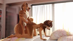 all_fours animal_genitalia animal_penis animal_vulva anthro anthro_on_anthro anthro_penetrated anthro_penetrating anthro_penetrating_anthro balls bed bedroom bedroom_sex bedroom_window breasts brown_body brown_fur brown_hair butt canine_genitalia canine_penis canine_vulva day doggystyle duo erection female female_penetrated from_behind_position fur furniture genitals hair inside intraspecies knot knot_fucking knot_root knotted_penis male male/female male_penetrating male_penetrating_female nipples nude on_bed penetration penile penile_penetration penis penis_in_vagina sex sheath tail tongue tongue_out vaginal vaginal_penetration reaching_art darryl_(psyphix) kailyn_(psyphix) canid canine canis domestic_dog german_shepherd herding_dog mammal pastoral_dog 16:9 3d_(artwork) 3d_animation animated digital_media_(artwork) hi_res no_sound webm widescreen