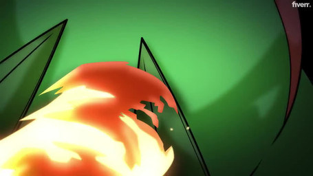 ambiguous_gender anthro burning butt butt_on_fire fire green_body hand_on_butt leaf leaf_hair leaf_tail multicolored_body pain plant plant_hair pseudo_hair red_body semi-anthro solo tail two_tone_body water bumato0128 fiverr nintendo pokemon generation_3_pokemon grovyle pokemon_(species) 16:9 2d_animation animated frame_by_frame short_playtime sound watermark webm widescreen