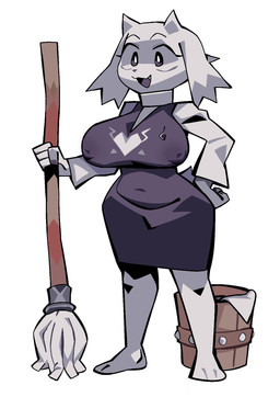 aged_down anthro barefoot belly big_breasts breasts broom bucket cleaning_tool clothed clothing container covered_nipples dress eyebrows eyelashes feet female fur hand_on_hip nipple_outline nipples open_mouth pupils purple_clothing purple_eyes robe simple_background slightly_chubby solo standing tight_clothing tight_dress white_background white_body white_fur wide_hips hillmyna undertale undertale_(series) toriel boss_monster_(undertale) bovid caprine mammal 2020 aliasing digital_drawing_(artwork) digital_media_(artwork) hi_res