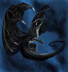 2012 absurd_res ankard claws digital_media_(artwork) dragon feral hi_res horn membrane_(anatomy) membranous_wings mythological_creature mythological_scalie mythology scalie solo tail wings