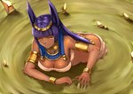 anthro bra clothing desert female headdress quicksand sinking solo underwear jjbirdz_(artist) zenonzard anbs-02