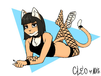 5_fingers 5_toes :3 accessory bell bottomless breasts calves_up cat_smile chest_tuft choker cigarette claws cleavage clothed clothing collar crossed_ankles feet female fingers fishnet_clothing fishnet_legwear foot_fetish foot_focus fur humanoid_feet inner_ear_fluff jewelry legwear lying multicolored_body necklace on_front orange_body orange_fur plantigrade presenting simple_background smug soles solo the_pose toe_claws toes tuft two_tone_body white_soles maxizz cleo_(maxizz) domestic_cat felid feline felis mammal 4:3 hi_res