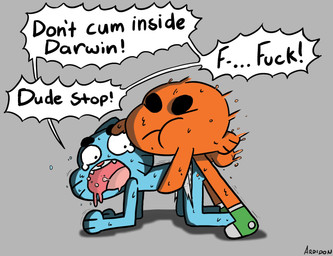 ! ... anal anal_penetration ardidon balls blue_fur brothers butt cartoon_network cat darwin_watterson duo eyes_closed fangs feline fish fur gumball_watterson male male/male mammal marine open_mouth orange_body penetration penis shoes sibling speech_bubble sweat the_amazing_world_of_gumball tongue tongue_out
Rating: Explicit
Score: 4
User: king-kaze
Date: January 18, 2015 ! ... anal anal_penetration ardidon balls blue_fur brothers butt cartoon_network cat darwin_watterson duo eyes_closed fangs feline fish fur gumball_watterson male male/male mammal marine open_mouth orange_body penetration penis shoes sibling speech_bubble sweat the_amazing_world_of_gumball tongue tongue_out
Rating: Explicit
Score: 4
User: king-kaze
Date: January 18, 2015