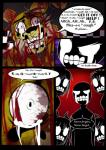 animatronic blood bodily_fluids comic crying death digital_media_(artwork) dying english_text fazbear's_fright female five_nights_at_freddy's five_nights_at_freddy's_3 ghost glowing glowing_eyes gore grotesque_death hair human lagomorph leporid machine male mammal nomidot purple_man_(fnaf) rabbit robot scottgames spirit springtrap_(fnaf) tears text