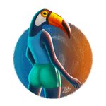 anthro beak black_body black_eyes bottomwear butt clothing female looking_at_viewer looking_back looking_back_at_viewer rear_view shirt shorts solo tailless tank_top topwear lisita netflix tuca_and_bertie tuca_(tuca_and_bertie) avian bird ramphastos toco_toucan toucan 1:1 2020 hi_res portrait three-quarter_portrait