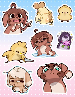 anthro biped blush butt feathers female fingers front_view fur group hair horn looking_at_viewer male nude nude_anthro nude_female nude_male rear_view smile standing tail teeth tongue wet wings coffeechicken kess_(coffeechicken) small_moo vao_(coffeechicken) avian bird bovid bovine canid canine canis cattle chicken domestic_dog galliform mammal phasianid 2026 digital_drawing_(artwork) digital_media_(artwork) hi_res