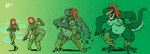 anthro big_breasts body_size_growth breast_expansion breasts claws clothing dinosaur dizzy_demon expansion female genitals green_body green_scales growth growth_sequence hair human human_to_anthro mammal muscle_growth muscular muscular_female nipples open_mouth orange_hair pussy reptile sam_(totally_spies!) scales scalie sharp_teeth size_transformation skinsuit slightly_chubby solo species_transformation teeth theropod tight_clothing totally_spies! transformation tyrannosaurid tyrannosauroid tyrannosaurus tyrannosaurus_rex wardrobe_malfunction weight_gain