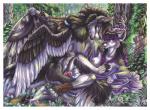 anthro anvil_position black_fur black_hair black_nose blue_eyes blush breast_grab breasts canine claws clitoris clothing eye_contact fairy female flower fluffy forest fur grey_fur hair horn hybrid kneeling knot long_hair lying male mammal mechanical nipples nude on_back outside pawpads paws penetration penis purple_eyes purple_hair pussy pussy_juice sex spreading tongue tongue_out tree vaginal vaginal_penetration wielder wings wolf
Rating: Explicit
Score: 24
User: paintedfox
Date: April 04, 2014