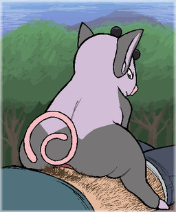 anal anal_penetration animated_gif black_body bottomwear bottomwear_down clothed clothing duo faceless_character faceless_male feral hairy_legs interspecies male male/male on_bottom on_top outside pants pants_down partially_clothed penetration pokephilia power_bottom pubes purple_body reverse_cowgirl_position sex gmad nintendo pokemon generation_3_pokemon grumpig human mammal pokemon_(species) animated short_playtime